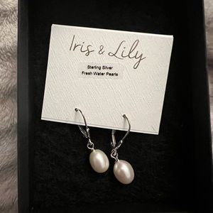 Earrings Fresh water pearl